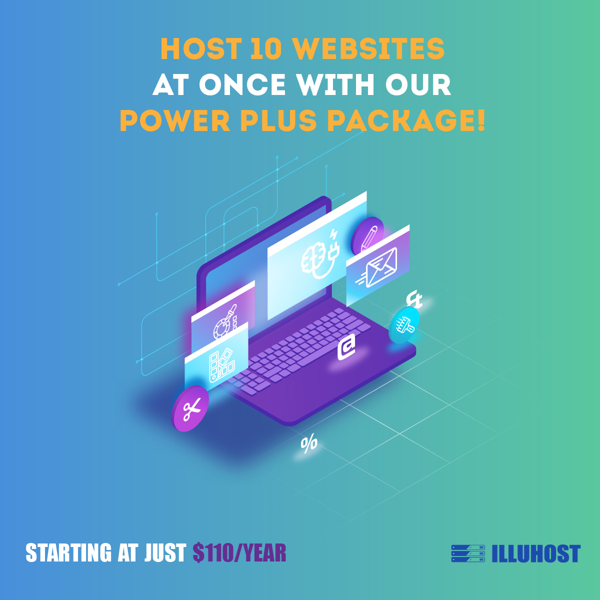 Illuhost's tweet image. Multiple Businesses, Multiple Websites? No Problem

Get our Power Plus Web Hosting Package for only $110/Year 

Purchase Link: illuhost.com/shared-hosting…

#web3 #web_hosting #package #illuhost