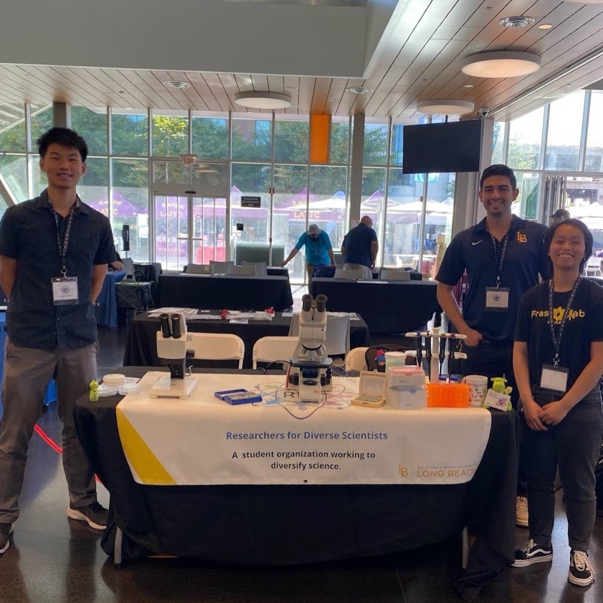 csulb_rds's tweet photo. Our first outreach event of the fall semester was a success! RDS spent the day at the STEAM Expo hosted by @ncrfoundation, where our volunteers spoke to some of the 2,000 participants about research and the RDS initiative. https://t.co/tybi8GpgS8