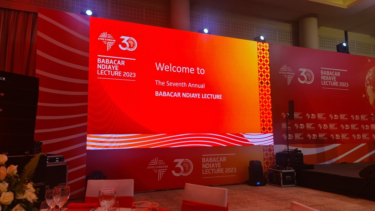 BalakPardesi's tweet photo. At the 7th Annual Babacar NDIAYE Lecture #fairmontroyalpalms, "New World Order & Future of Entrepreneurship in Africa". Met with The Chairman of Gallup, Jim Clifton and President of Africa EXIM Bank at the side event of #AM2023 #IMFMeetings #worldbankconf #Marrakech #Morocco with the awesome @ManalBernoussi #leadershiponpurpose