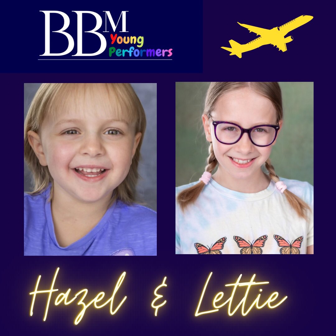 Wishing BBM Young Performers LETTIE &amp; HAZEL good luck as they fly out to Austria with Mum for a week to film a Car Brand commercial! 
#siblings #talent #childactors #onlocation <a href="/LetiMicroBlonde/">Lettie Weller</a> <a href="/HazelPicoBlonde/">Hazel Weller</a>
