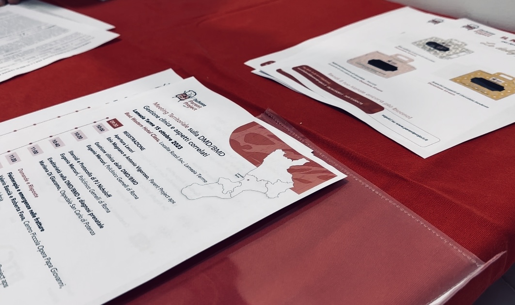 Parent_Project's tweet photo. Tutto pronto per il meeting territoriale di Lamezia terme! La mattinata si aprirà con una panoramica sulla gestione clinica della #Duchenne e #Becker Nel pomeriggio #parentproject e #centroace insieme per presentare il progetto supportato da #EnelCuoreOnlus di @EnelGroupIT https://t.co/rkrXwHvn7c