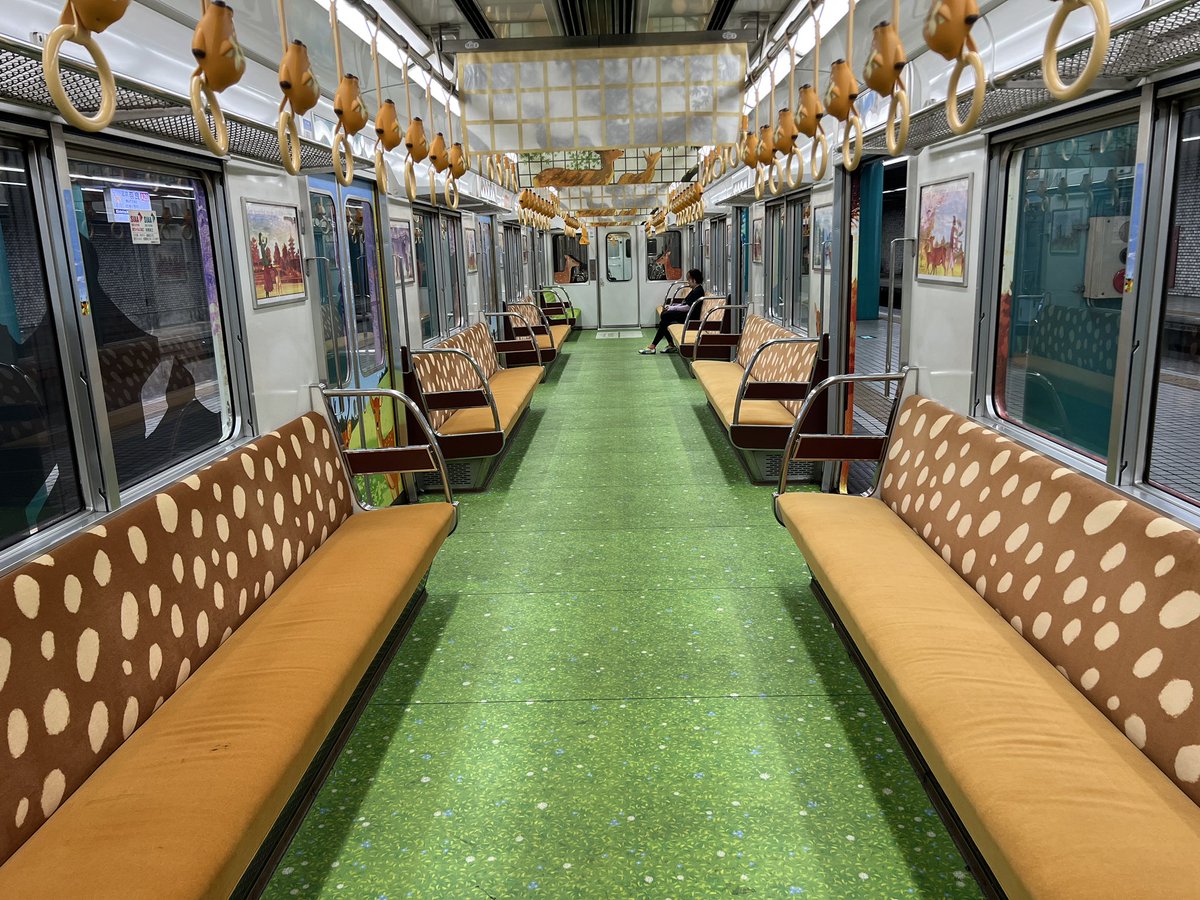 naranto_valu's tweet photo. 今さらながら、初乗車🦌🚃
https://t.co/lw3BCOv5t6
#ならしかトレイン https://t.co/mcgESE1jgu