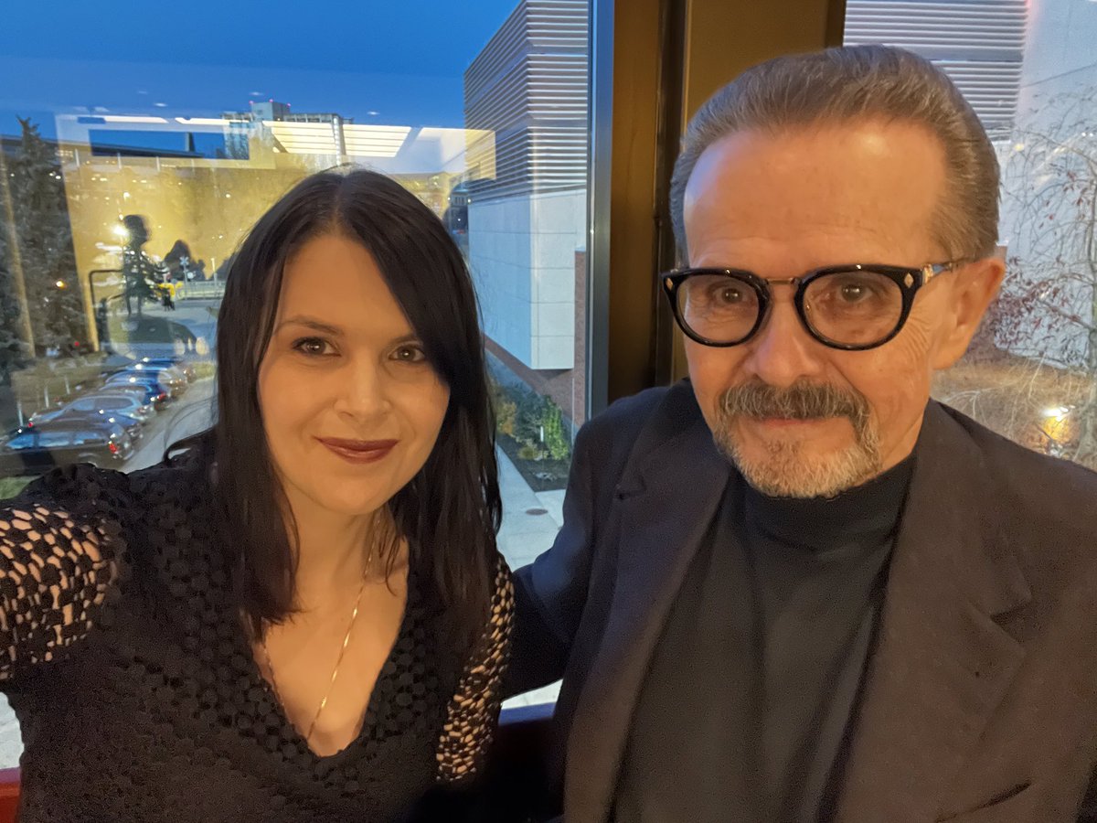 WiretapLawyer's tweet photo. Another enjoyable evening @CalgaryOpera with colleague Heather Ferg @HStarLLB for opening night of Le nozze di Figaro by Wolfgang Amadeus Mozart (1756-1791). Premiered in Vienna on 1 May 1786 Le nozze is considered a masterpiece of ‘opera buffa’ | #yyc https://t.co/3yemtkr9m9