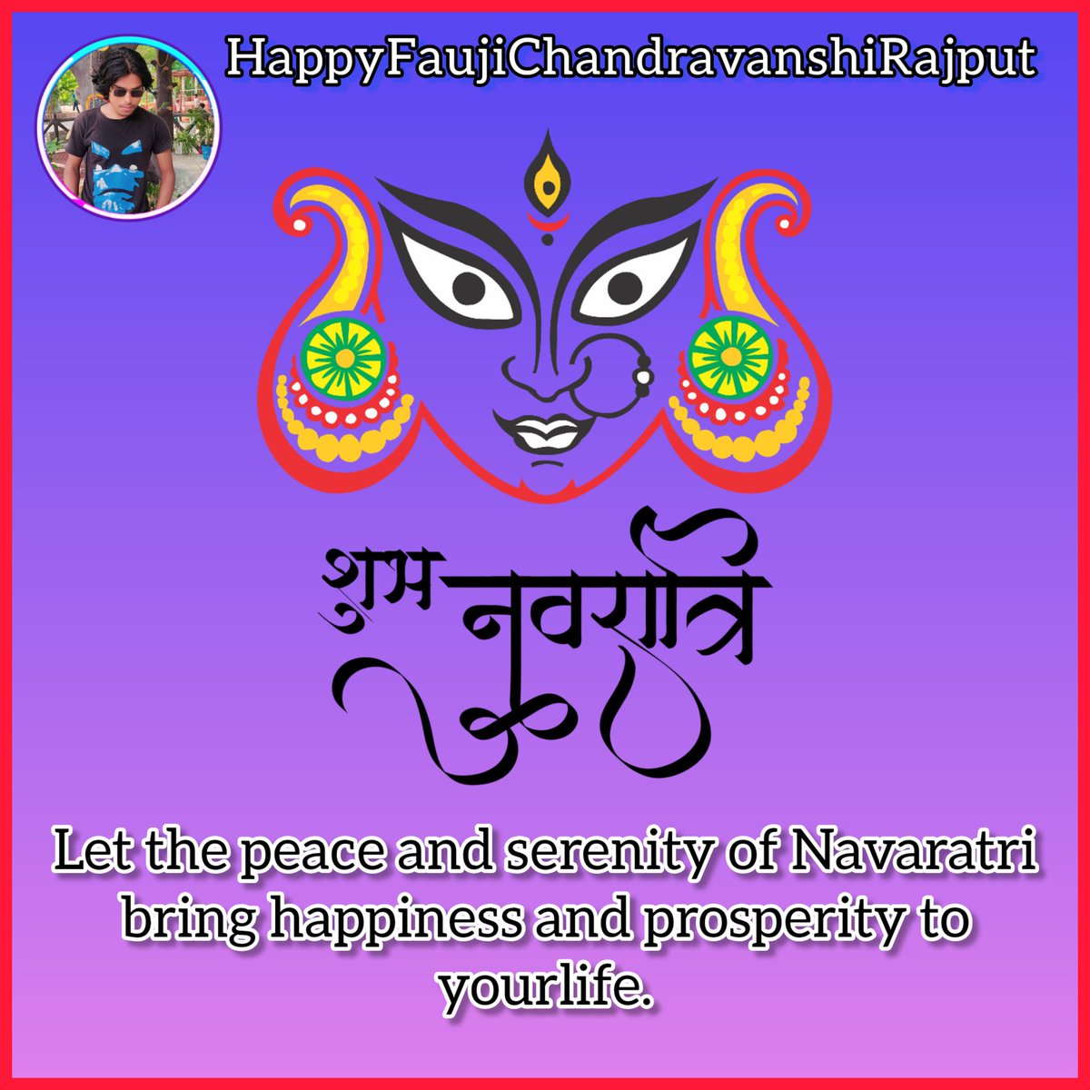 HappyOfficial0's tweet photo. #HappyNavaratri
#नवरात्रि 
Let the peace and serenity of Navaratri bring happiness and prosperity to your life. 
नवरात्रि की शांति और शांति आपके जीवन में खुशियाँ और समृद्धि लाए। https://t.co/4gnj1I8L9u