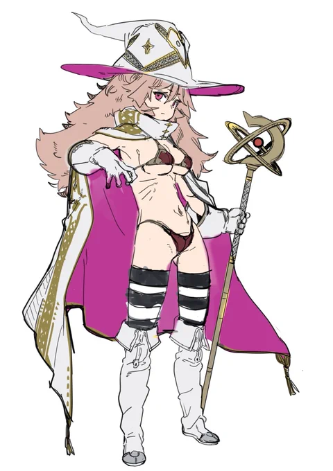 白魔道士さん (えっちすぎたか…?いけるか…?)