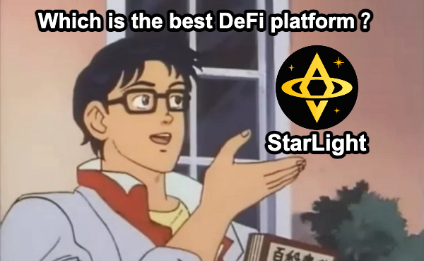 Greetings to all our users!

Starlight is dedicated to providing a DeFi platform that users love. 🫡

🧰We provide users with varies of investment tools and strategies, making it easier for you to manage and grow your digital assets.

➡️Click to Explore
starlighthub.net