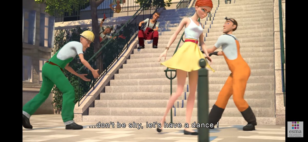 Boulinours1's tweet image. Court métrage sur le harcèlement de rue à Paris, visiblement perpétré par la police, les ouvriers du BTP, les hommes tout juste mariés et les têtes blondes