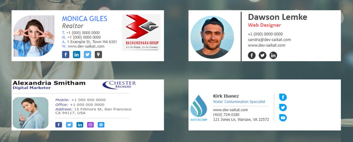 Your Signature, Your Professional Identity, Create Your Email Signature now.  
 via: dev-saikat.com 

#email 
#emailsignature 
$TWTR 
#Gmail 
$meta 
$spy