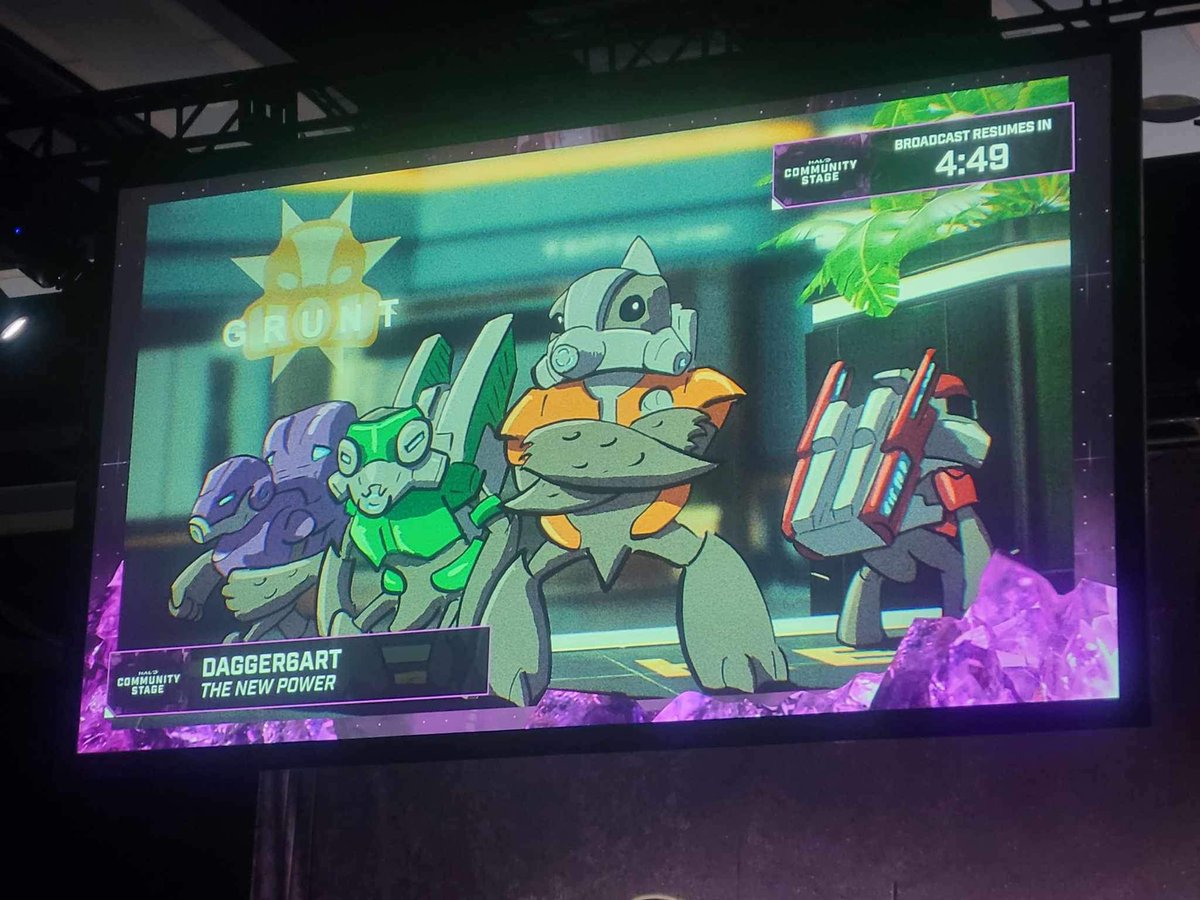 Ahhhhhhhhhhhh

My friend sent me this.  Apparently my art was highlighted a bunch on the HaloWC community stage 😭

I will forever love and appreciate the recognition Halo devs Gide to the community.

#halo #art