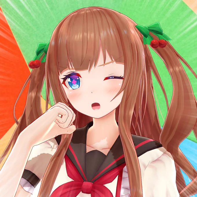 トレセン音頭のここ好き ちえりちゃん歌ったら絶対かわいいやろなぁ  #花京院ちえり #ちぇり絵   <(C)Appland, Inc.>