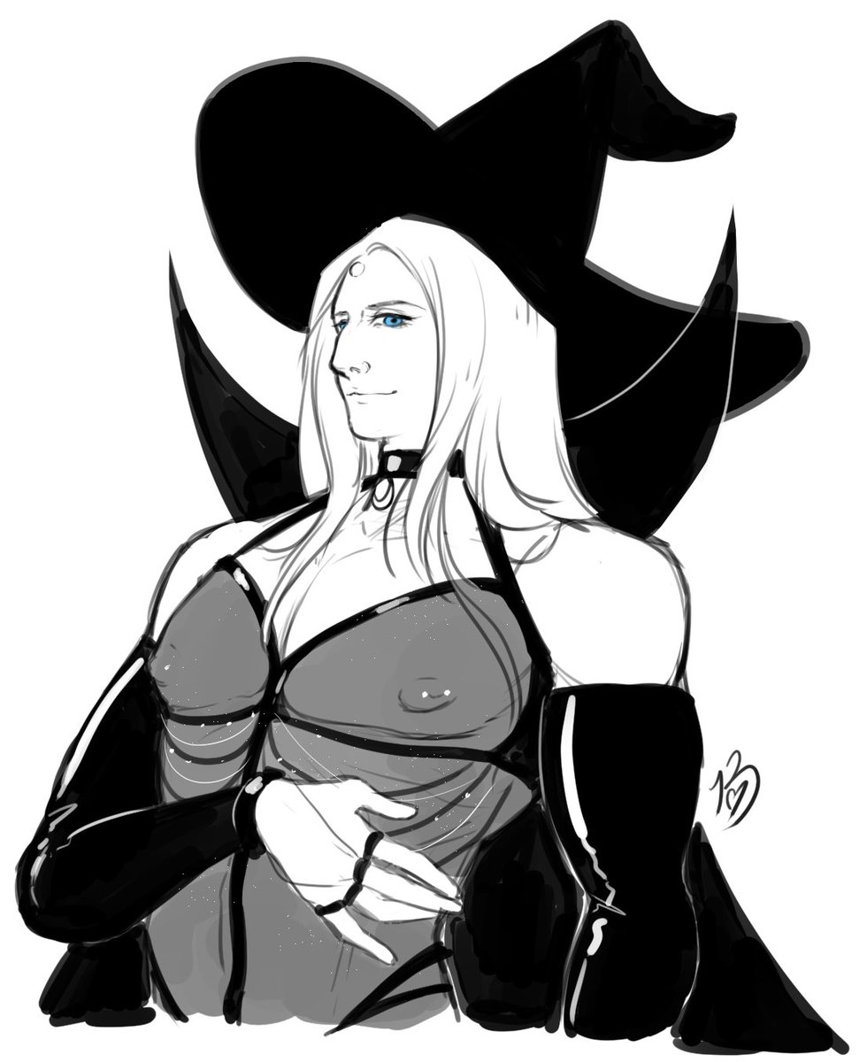 LastMoonicorn's tweet photo. Zenos as a (sexy) witch. Uh. Yeah!! Enjoy??

#FFXIV #FFXIVNSFW #Zenos https://t.co/7Lmxv6oAlP