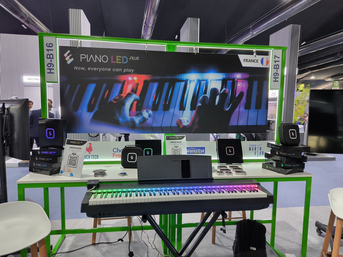 Chocoboss55's tweet photo. Here we go again !
#Dubai #Gitex #PianoLed https://t.co/2kAcIGwfAh