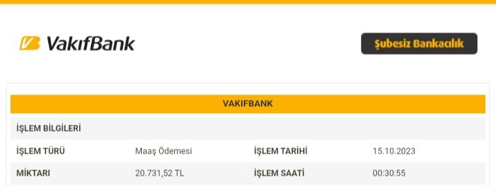 15 Ekim 2023 okula tam giden,4 nöbeti olan Piktes Öğretmeninin maaşı!!! <a href="/altunkaynak52/">Kadir Altunkaynak🇹🇷</a> <a href="/cengizmete/">Cengiz Mete</a>  Piktes Öğretmenlerine acilen seyyanen zam yapılmalıdır. Piktes Öğretmenlerinin sorunları görmezden gelinmemelidir. Piktes Öğretmenlerine verilen sözler(bilgisayar,kırtasiye