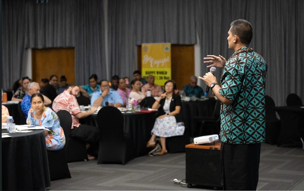 The Validation Workshop for Samoa's Agriculture and #Fisheries Climate Change Policy, held in September 2023, provided an important forum for farmers and fishers to share their perspectives, which will shape an effective plan that addresses previously overlooked #climateimpacts.