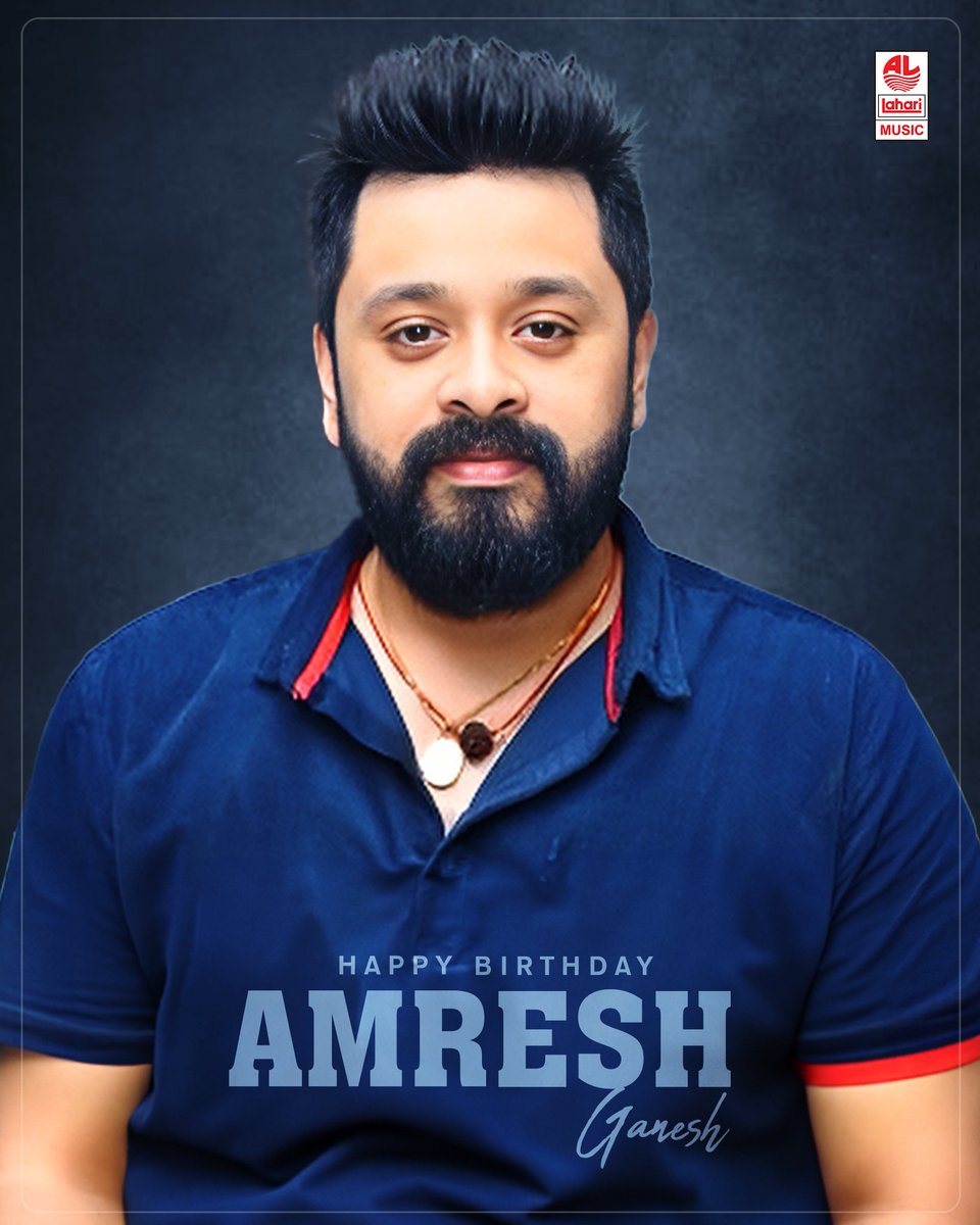 LahariMusic's tweet photo. Wishing the Multi Talented Magical Music Composer @amrishofficial A Very Happy Birthday !!
#HappyBirthdayAmrish #HBDAmrish #LahariMusic https://t.co/yt2UWPqigW
