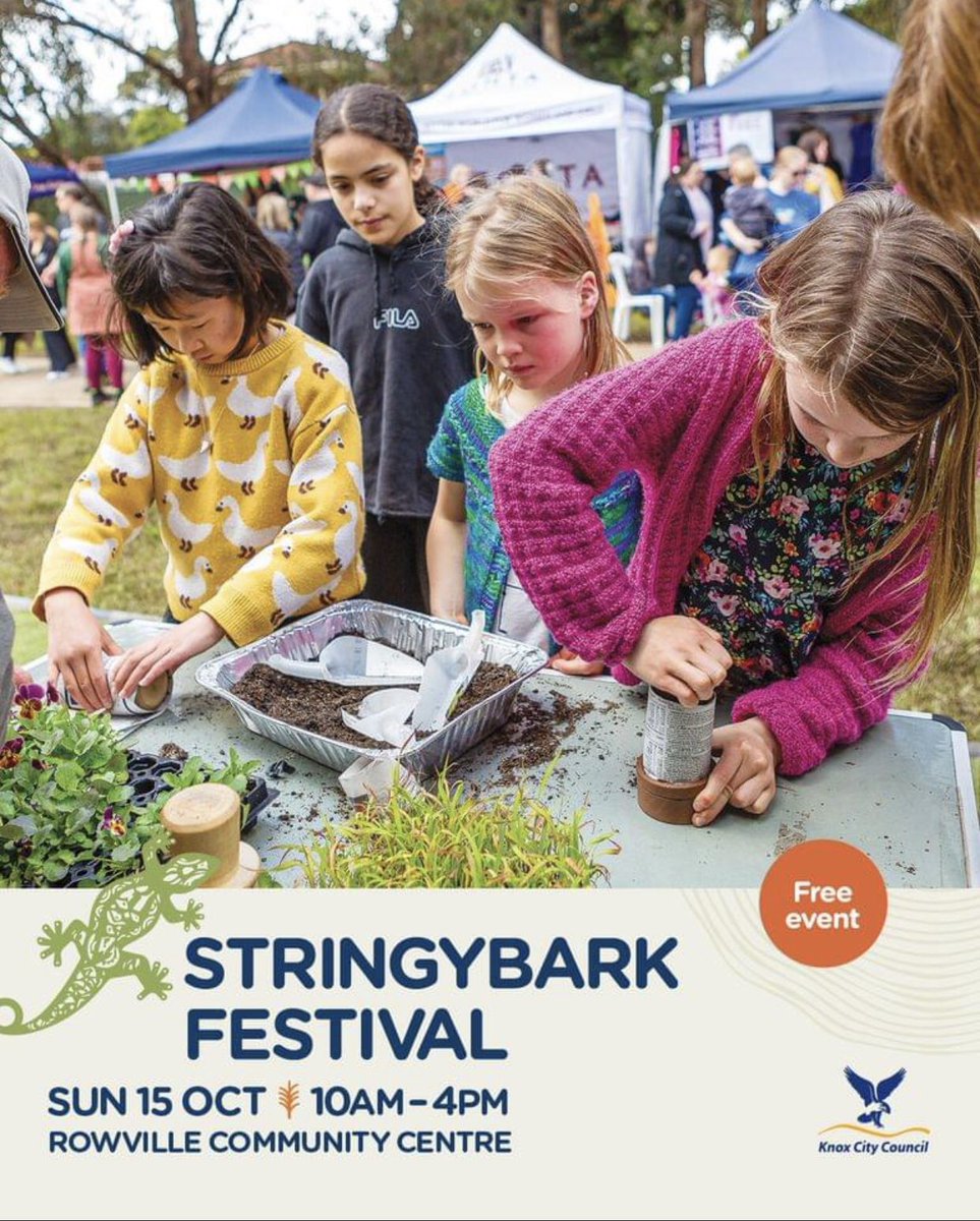 SPMS_Rowville's tweet photo. We had a stand at the #Rowville #Stringybark #Festival today. The Community Centre and surrounding grounds were abuzz with myriads of displays, food and, music. Our stand proved popular with carved wooden bowls and removable shopping trolly tokens along with free hand tools. https://t.co/hQ253pIOJW