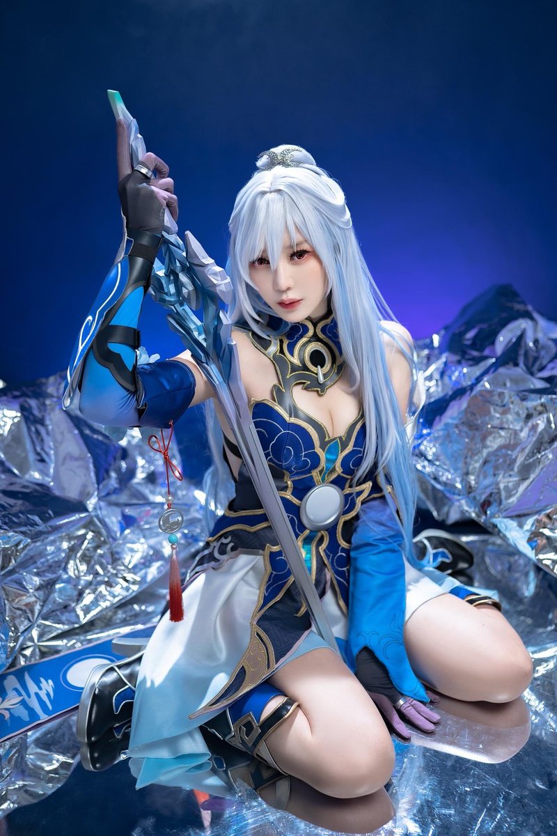 genkocosint's tweet photo. ガチャ！連れて帰って
Gacha! Take me to your house.
#HonkaiStarRail #崩壊スターレイル #鏡流 #Jingliu #cosplay #coser #cosplayer #genko https://t.co/UZOw0bGgwv