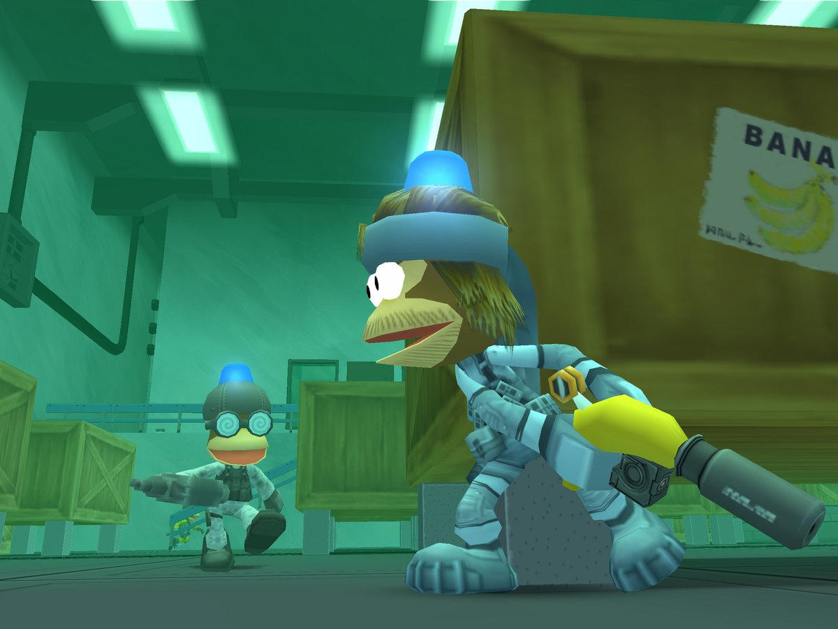 PlayStation_OTD's tweet image. Today's PlayStation Character of the Day is Pipo Snake from Ape Escape 3!