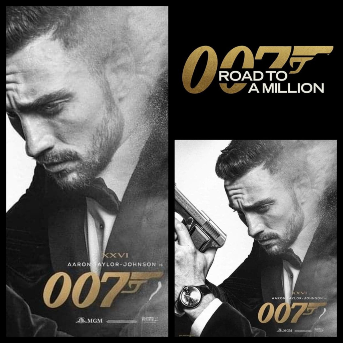 TectsHi's tweet photo. So we'd have a director who can direct extremely extravagant and an actor who can act convincingly covert...
Our road to a billion says, this makes sense #SignThemUp 📝
#AaronTaylorJohnson #JamesBond #ChristopherNolan #ATJ #Bond26 https://t.co/11tYWf5mFe