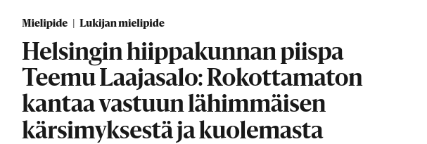 4faksseik's tweet photo. @teemulaajasalo Ei hätää, minä otan vastuun. https://t.co/EbOD7RaEOX