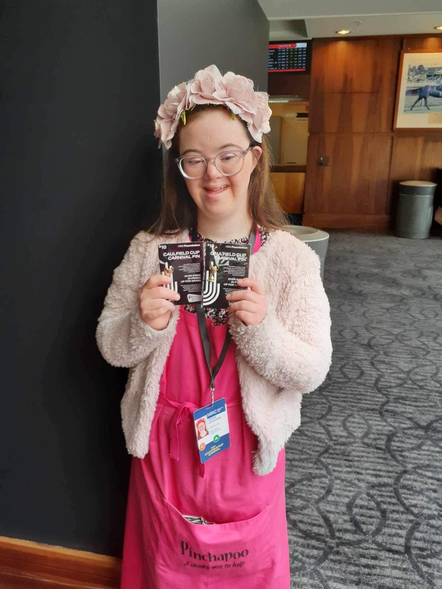 snowyclark's tweet photo. Well done #PooCrew at @MelbRacingClub yesterday sharing the message of the @mrc_foundation and @pinchapoo_aus as charity Pin And Win partner 2023 Spring Carnival.  And our Sophie had  @sportsbetcomau come on board $800 worth 👏👏👏 - room for everybody - look out for the Crew! https://t.co/axQBQIYW9S