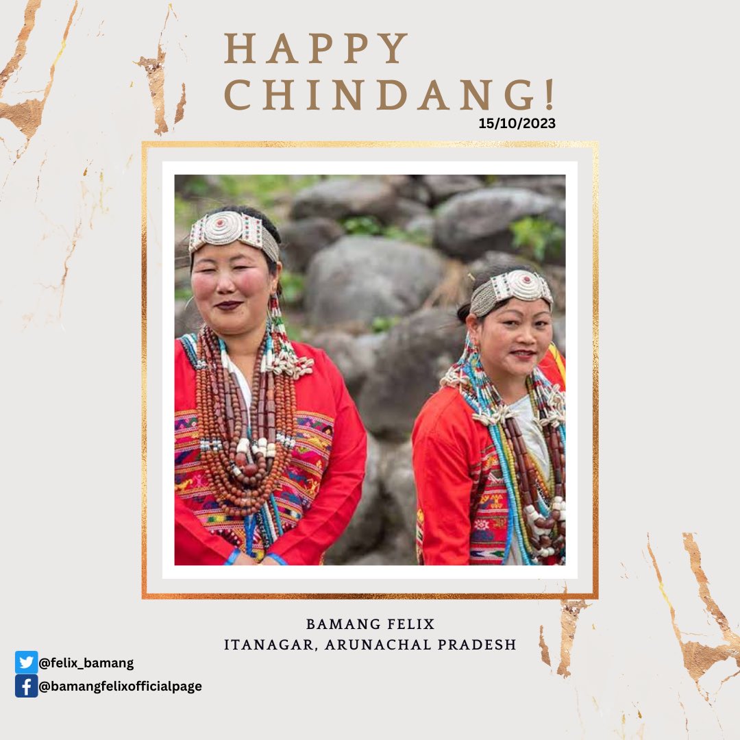 felix_bamang's tweet photo. Warmest wishes to our #Sajolang brothers and sisters on the #Chindang Festival! May this auspicious festivity strengthen their cultural pride and the promise of a bountiful harvest.
#HappyChindang https://t.co/RN4qm7Xphi