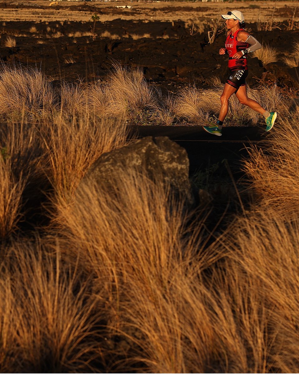 IRONMANtri's tweet image. From blue skies to golden sunsets, the views while running through the streets of Kona never disappoint 🤩. 

#IMWC2023 #IRONMANtri