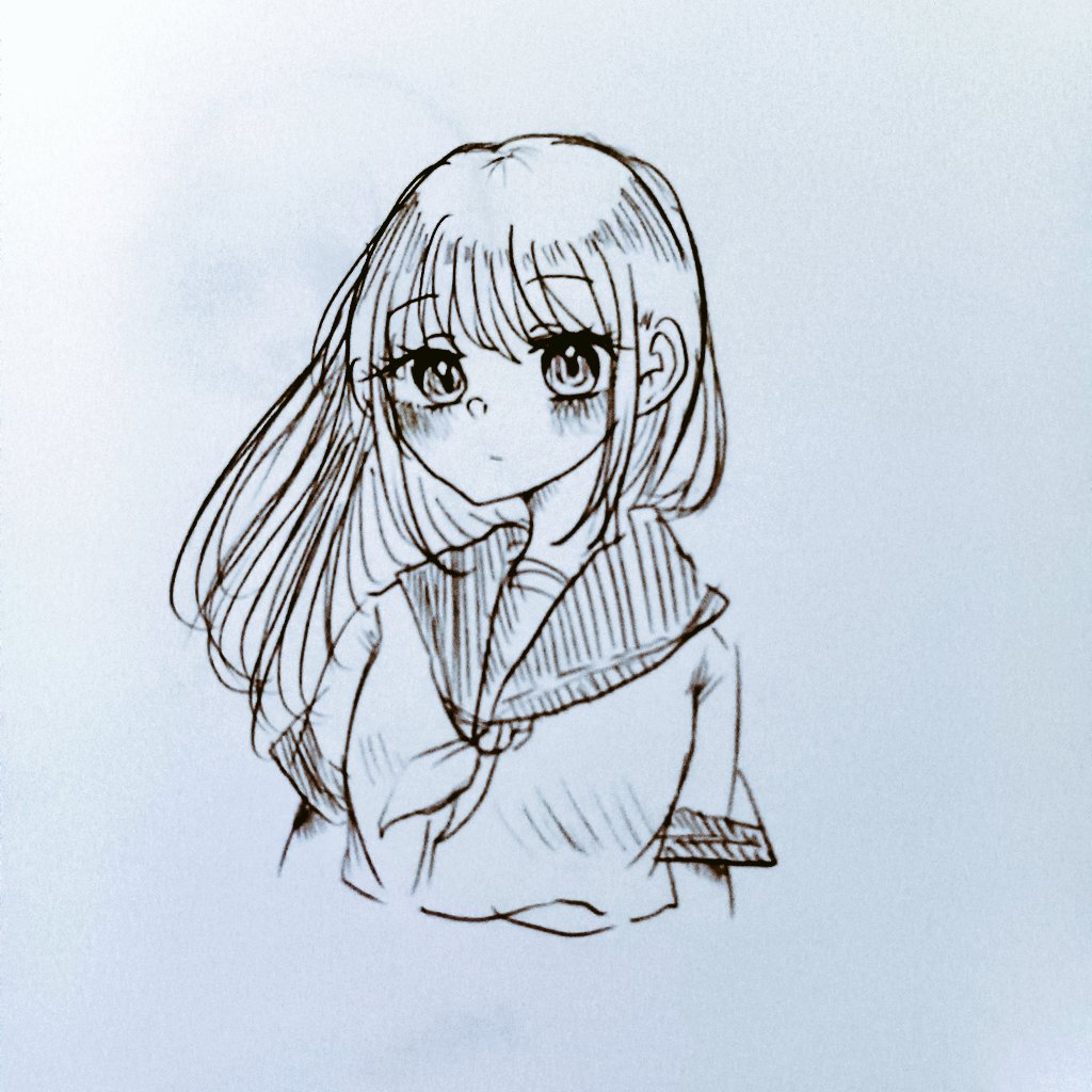 amamiya512's tweet photo. 美人さん
お久しぶりです！！
#制服女子 #落書き 
#絵描きさんフォロバ100 https://t.co/adMmOWV1uh