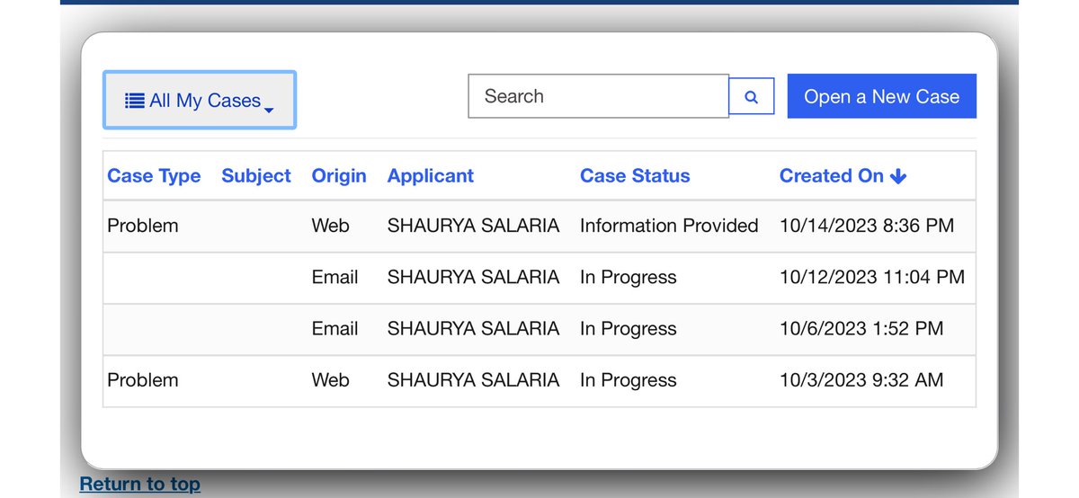 salaria's tweet photo. @vfsglobalcare Reached multiple times, check screenshots. platform is pathetic and have lots of bugs. Ask your development teams to look into these issues and fix please. https://t.co/cNOd093vbm