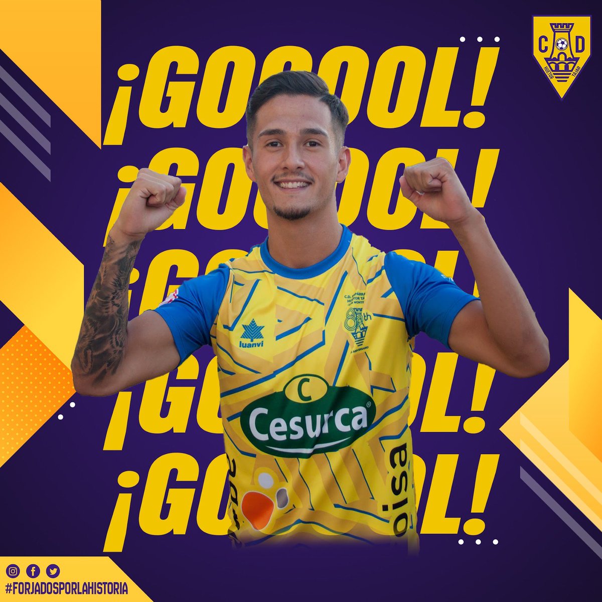 NUESTRO GOLEADOR EN EL DIA DE AYER

🧨DALE @ManuelMartosRo1 ‼️

#SentimientoHT💛💙