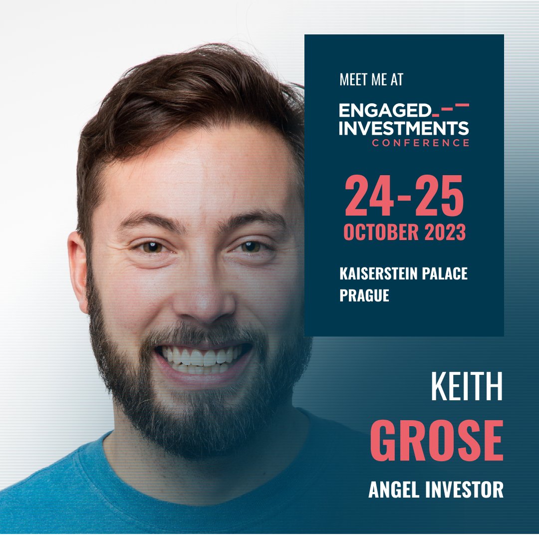 Join a fintech, crypto and hardware expert, Keith Grose, as he shares insights in a panel discussion 'Identifying Hypes and Trends: Spotlight on Investment Opportunities in Key Industries' at the #Engaged Investments Conference! Get your ticket now 👇 engaged.investments