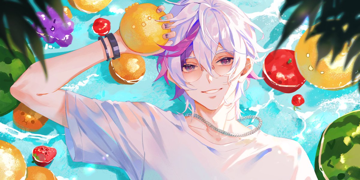 🍎🍊🍉🍇🍓🍒🍍
#絵スコート