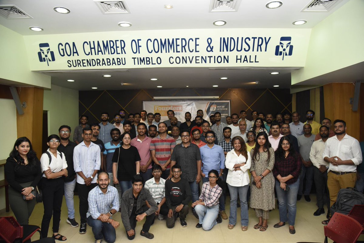 GoaTechGTA's tweet photo. Founders Club Meet - Episode 3!
Building your Customer Base - The first 100
GTA thanks  Startup Promotion Cell Goa for the opportunity and initiative of this platform for networking, knowledge sharing and collaboration
@Startup_Goa
#foundersclub #ITisbetterinGoa #startupgoals https://t.co/OpoUmpq351