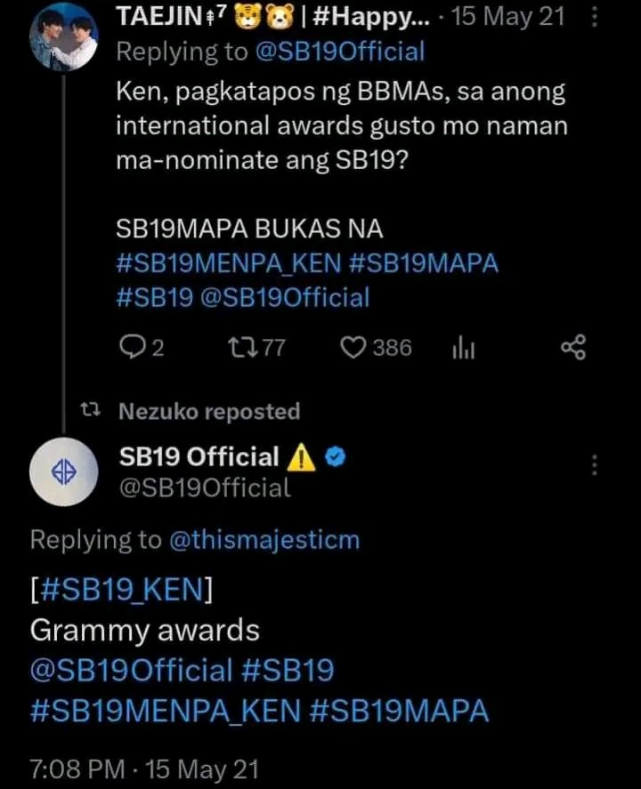 ayaaaa05_'s tweet photo. MANGYAYARE NA KEN!!😭❤️ @felipsuperior
#SB19RoadToGrammyNomination 
#SB19 
#SB19_STELL 
#SB19_PABLO 
#SB19_JUSTIN 
#SB19_KEN 
#SB19_Josh https://t.co/UBzJLYMFjQ