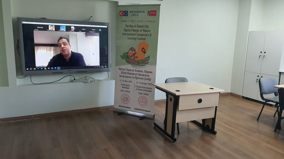 digitalchangeon's tweet photo. Engin Çelebi from Çukurova University continues her presentation titled "Psychosocial effects of climate change and solution suggestions" in Hall 2.
@ulusalajans 
@tokatmem 
@digitalchangeon 
@toguresmi https://t.co/hswTQQzrGJ