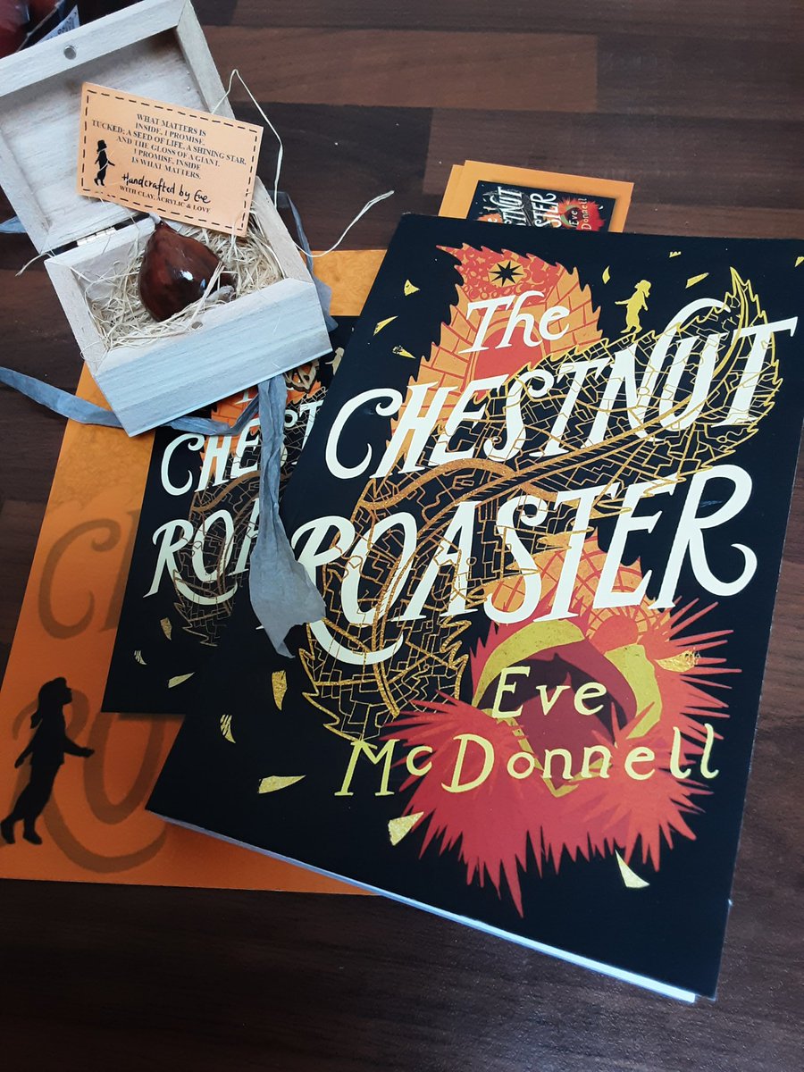 Day 15 of @rurooie's #DIKBChallenge23 and today it's a book you'd love to see made into a film or TV series - and i'm choosing this rich, immersive, twisty, imaginative tale. #TheChestnutRoaster by @Eve_Mc_Donnell! (But only if I can have a cameo...)