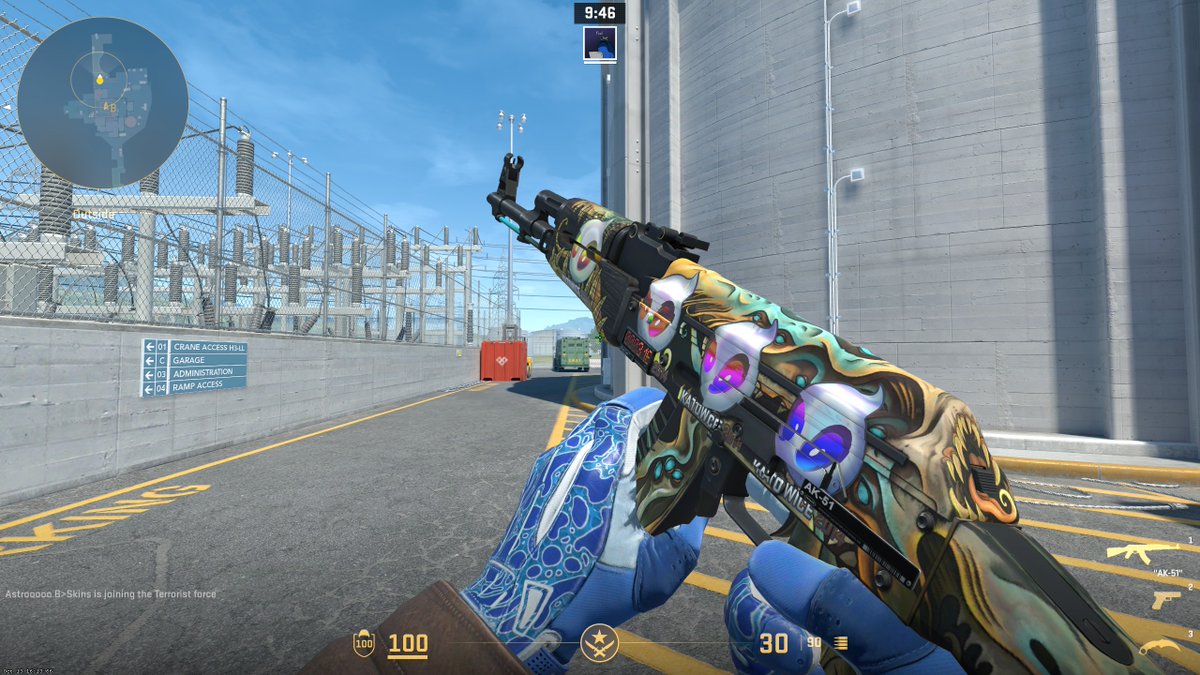 AstroooCs's tweet photo. They buffed my AK-51!🥳🥳

B/O is 78000 USD, negotiable!

Also selling the God M4 Asiimov. B/O 125,000 RMB.

Kara #256 MW updated C/O - 
Wildlotus 4x Niko Boston Golds+some liquids totally upto 107k rmb. B/O 115k rmb.

Accepting Crypto/Buff/Liquids/Blue Gems/Katos

RTs appreciated!
Thanks!