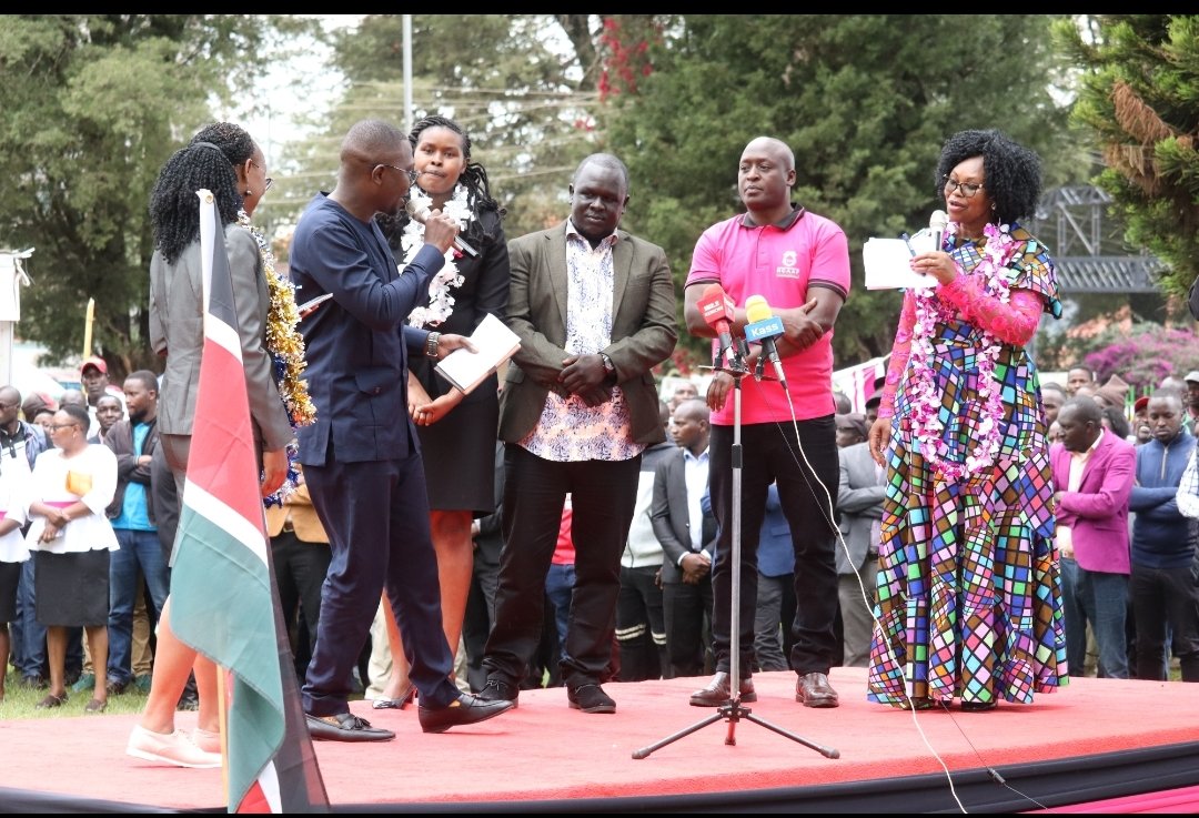 ViridianaWasike's tweet photo. I had the distinct honor of representing @NGAAF_KE CEO @RoySasaka at the launch of affirmative action initiatives in #NGAAFInKericho 
Hon @Beatricekemei_ #MamaYao exemplary &amp; deliverate inclusive leadership ensures AAGs move together
Better Today
Better Everyday
Better Together https://t.co/UlHTKUND7c