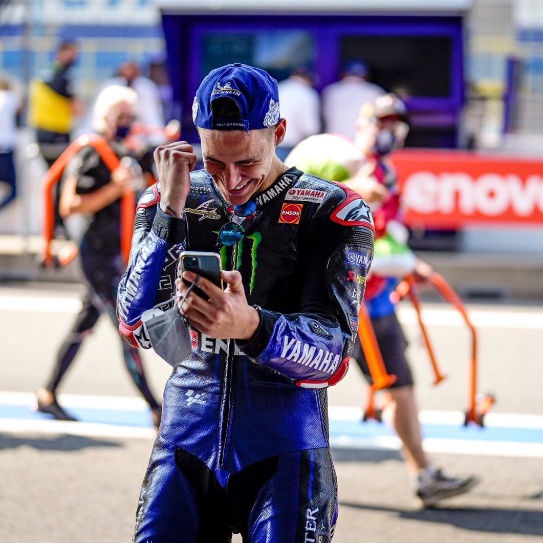 MotoetGPaddict's tweet photo. Bravo Fabio Quartararo ! https://t.co/olzFm035sP