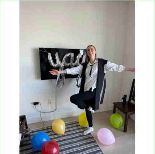 Congratulations DR Borrmann!
As the picture says - YAY!