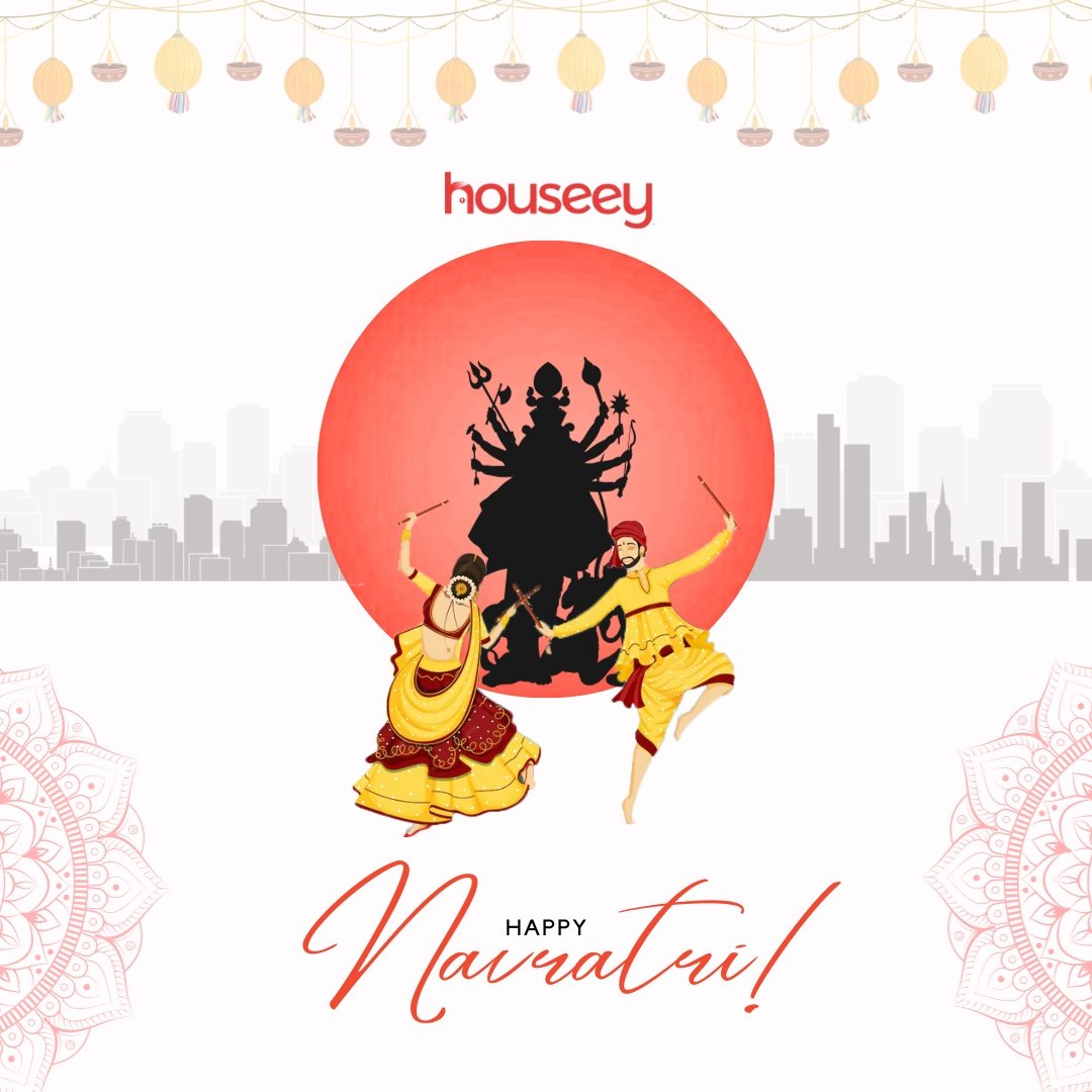 HouseeyIndia's tweet photo. May the divine energy of Maa Durga fill your life with boundless love, happiness, and prosperity as we celebrate these nine enchanting nights of Navratri.
Happy Navratri!!

#navratri  #devi #realestate 
#RealEstateGoals #propertyforsale 
#Propertymarket #InteriorStyling #interior https://t.co/XEvh7JmTNu