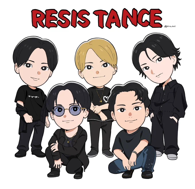 似顔絵!キャラ化!