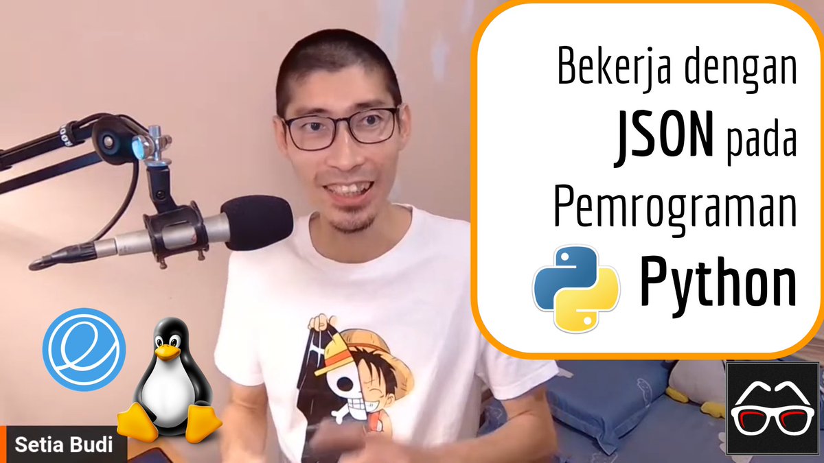 boedybios's tweet photo. Berikut adalah rekaman sesi live stream semalam yang membahas topik seputar bekerja dengan JSON pada pemrograman Python. Semoga bisa bermanfaat 🙂🙏
https://t.co/PGfLdQa9tu https://t.co/tODAqSwYzK