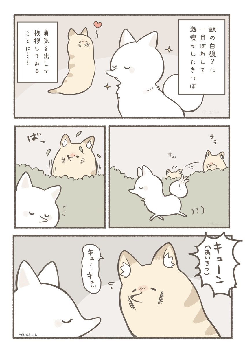 かわいいキメラ 
きつぎんちゃくといそね(1/2)
#漫画が読めるハッシュタグ 