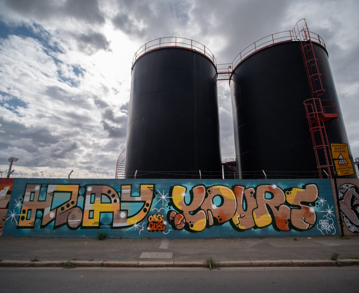 Location: Wincolmlee, #Hull
Artist: HRAY and Yours

[I'm making a #graffiti documentary, check it out here: streetartandsoul.com]