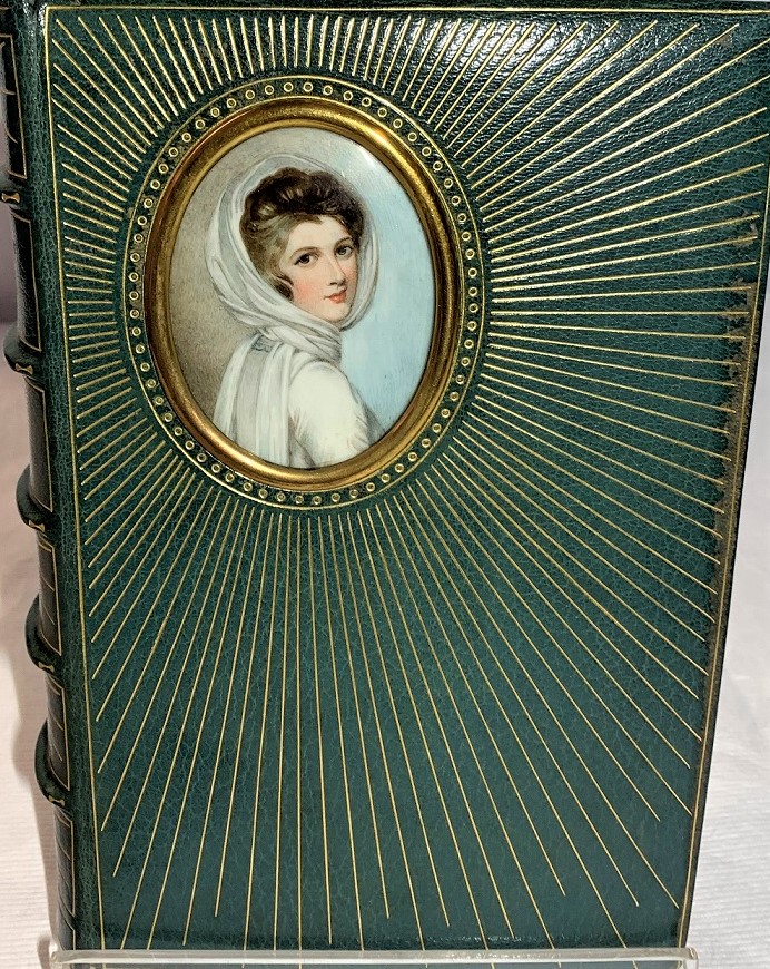 The Life of Lady Hamilton by Walter Sichel. 

Features a miniature of Lady Emma Hart, later Lady Hamilton after 'The Spinstress' by George Romney. Painted c.1784 before her marriage to Lord Hamilton &amp; becoming Admiral Lord Nelson's mistress. On display at <a href="/PHDockyard/">Portsmouth Historic Dockyard</a>.

#HBAHBooks