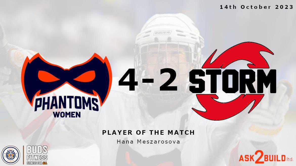 🔵🟠 Phantoms Win 🟠🔵

Phantoms Women played their first game of the season and bagged two points against Streatham.

The 4-2 win is an excellent start to the new season.

Our next game is away to Chelmsford on the 22nd October.
#phantomswomen