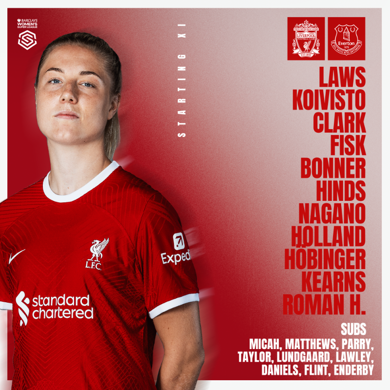 LiverpoolFCW's tweet photo. 🔴 #LIVEVE TEAM NEWS 🔴

The Reds to take on Everton in the Merseyside derby:
