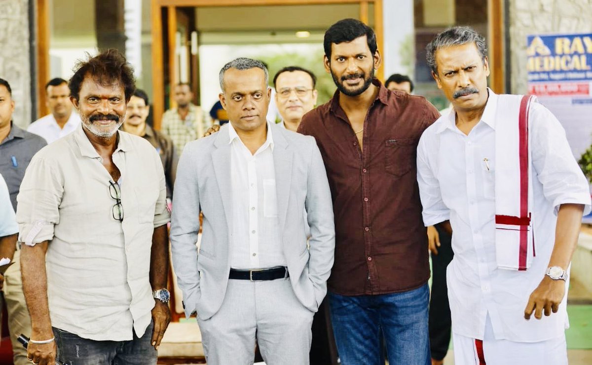 zeestudiossouth's tweet photo. Director Hari is steering the ship on the #Vishal34 set as shoot happening in full swing. 

@ThisIsDSP musical 💥

@VishalKOfficial @menongautham @thondankani @stonebenchers https://t.co/T2HN1HJe4X