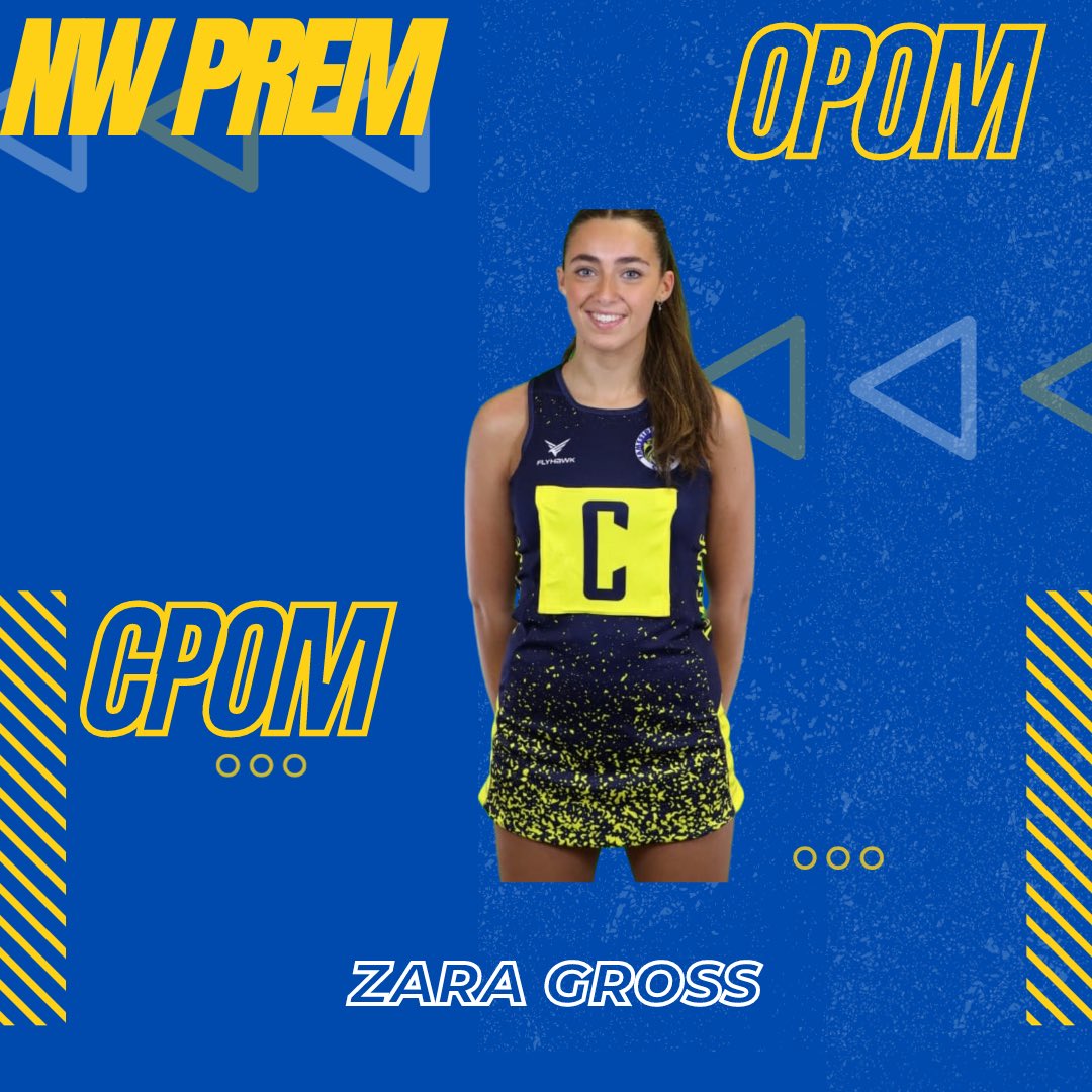 📣NW PREM RESULT📣

An unfortunate loss in today’s high scoring NW Prem Derby match vs <a href="/OldhamNetball/">Oldham Netball Club</a> 

Congratulations to Zara Gross on her OPOM &amp; CPOM 🤩

💙💛💙💛